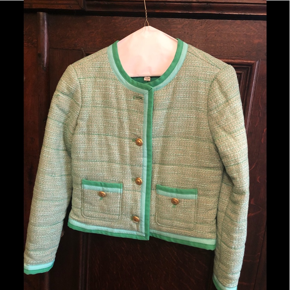 J. crew tweed jacket NWT size 2